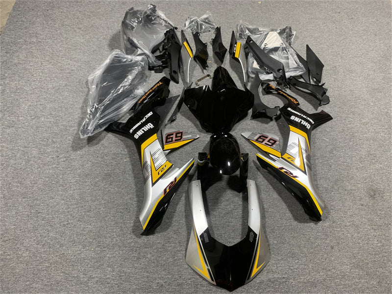 Amotopart Verkleidungsset für Yamaha YZF 1000 R1 2015–2019, Karosserie, Kunststoff, ABS