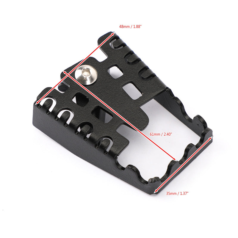 Extensión del pedal de freno negro adecuado para Honda Rebel 500 300 CMX300 CMX500 14-18 Generic