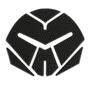 Motorrad Motorrad Gummi Benzin/Kraftstoff Tank Pad Kratzschutz neu in schwarz generisch