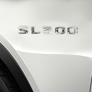 Bagasjerom bakre emblem-emblem Chrome Letter SL 500 for Mercedes R230 R231 SL SL500