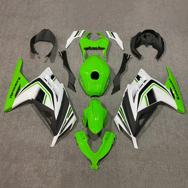 Amotopart Verkleidungsset für Kawasaki EX300/Ninja300 2013–2017, Karosserie, Kunststoff, ABS