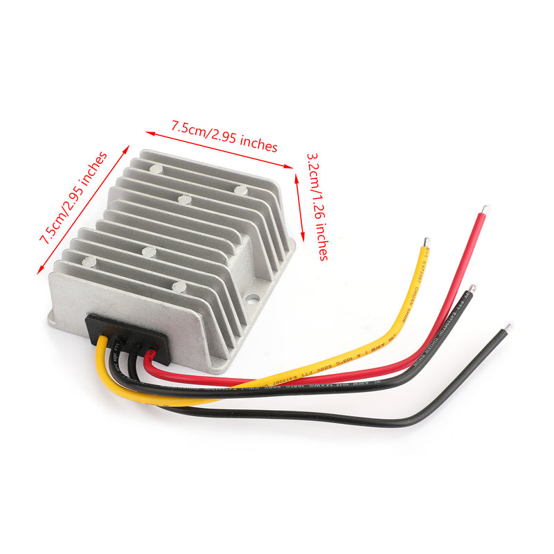 DC/DC-jännitemuunnin jännitteensäädinmoduuli, alaspäin 36V/48V 12V 25A