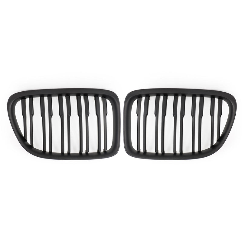 Matt sort dobbel lamell foran hette nyregrille passer til BMW X1 E84 2009-14 SUV