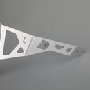 Scheinwerferschutz-Schutzabdeckungs-Kit, schwarz, passend für Suzuki DL1050 Xt A 19+ Generic