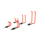 5 PCS Ganchos de armazenamento para serviços pesados ​​Ferramentas de organização de garagem para montagem em parede dupla