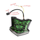 Piloto trasero intermitente LED para Kawasaki Z650 Ninja 650 Z900 17-24 Plata Genérico