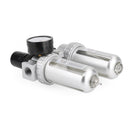 1/2 "em ferramentas de armadilha separadora de óleo e água com filtro de compressor de ar com indicador regulador