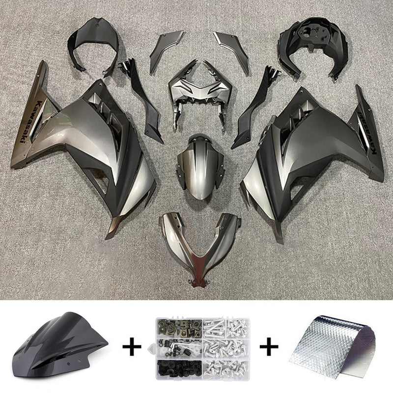 Kit de carenagem Amotopart Kawasaki EX300 Ninja300 2013-2017 corpo plástico ABS