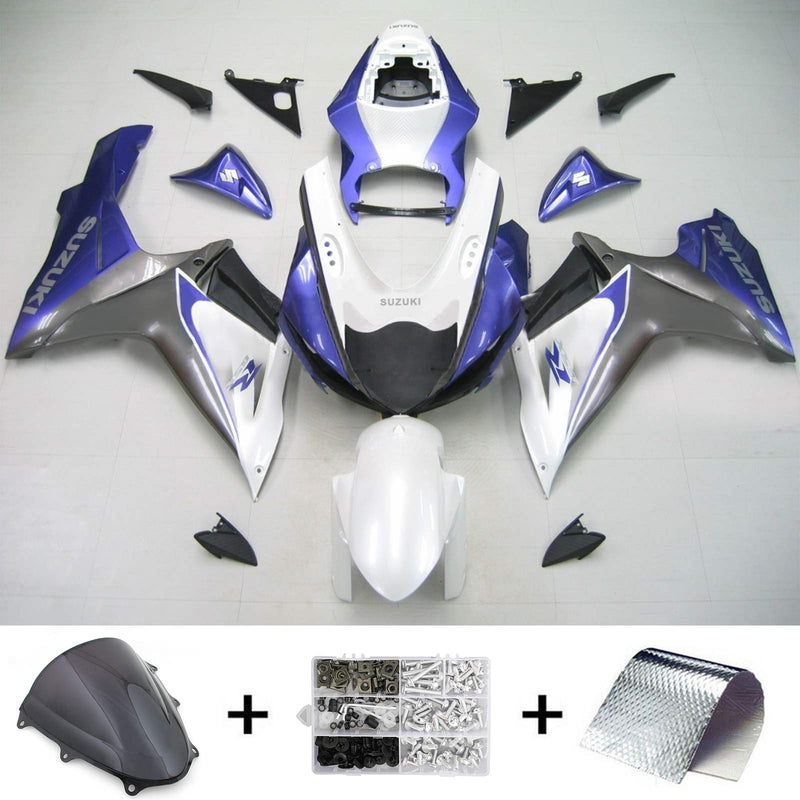 Suzuki GSXR 600/750 2011-2023 K11 kåpa set kropp plast ABS