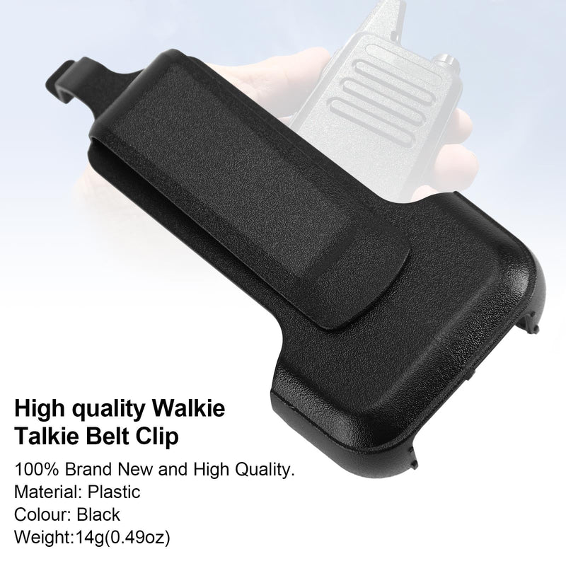 1x/5x Zs-B1 Clip De Bolsillo Trasero Clip De Cinturón Adecuado Para Walkie Talkie Kd C1/C2 Rt22 Rt622