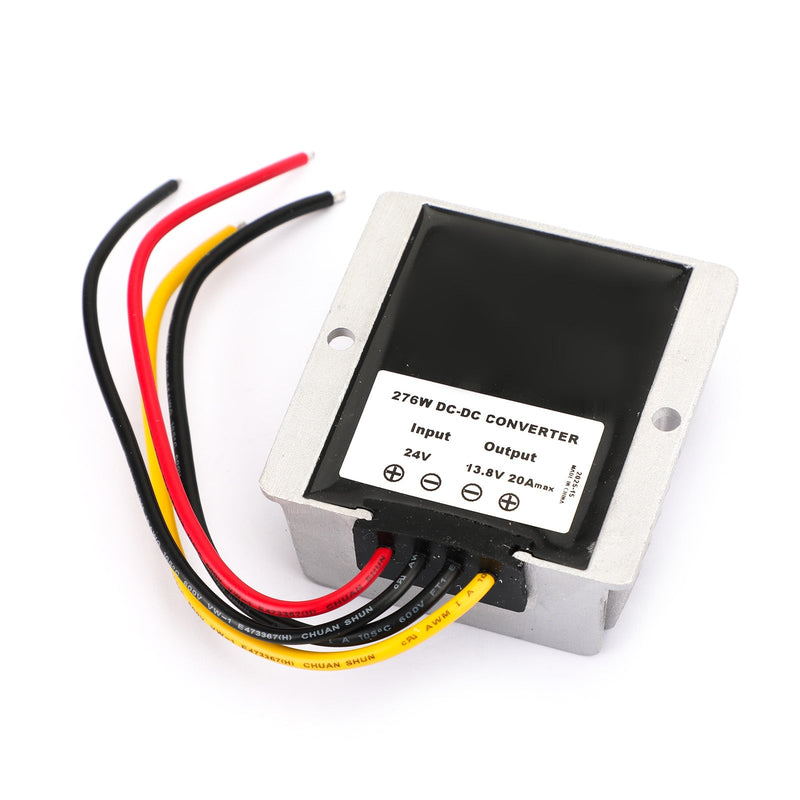 Areyourshop Wodoodporny regulator obniżający napięcie 24V do 13,8V 20A 276W DC/DC