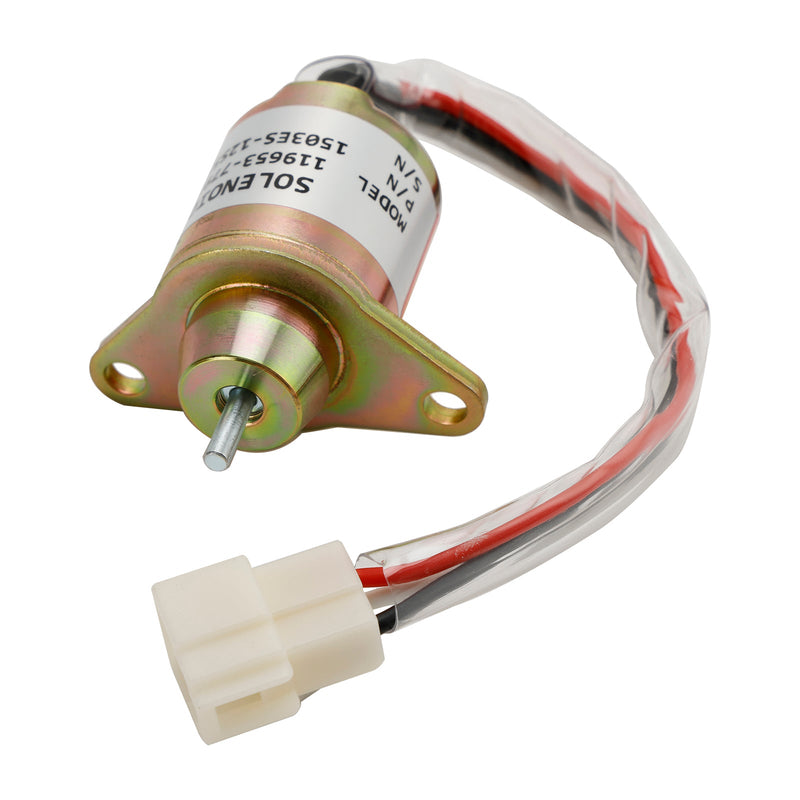 Válvula solenoide de cierre de combustible adecuada para Yanmar 1503ES-12S5SUC5S 119653-77950