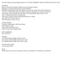 Ilmansuodatin sopii malleihin Yamaha T-MAX TMAX 530 2017 2018 2019 Repl.