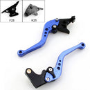 Alavancas de embreagem de freio curtas adequadas para Kawasaki NINJA 250R 2008-2012 2009 2010 1011 Genérico