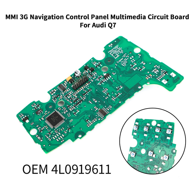 MMI 3G Navigation Control Panel Multimedia Circuit Board 4L0919611 für Audi Q7
