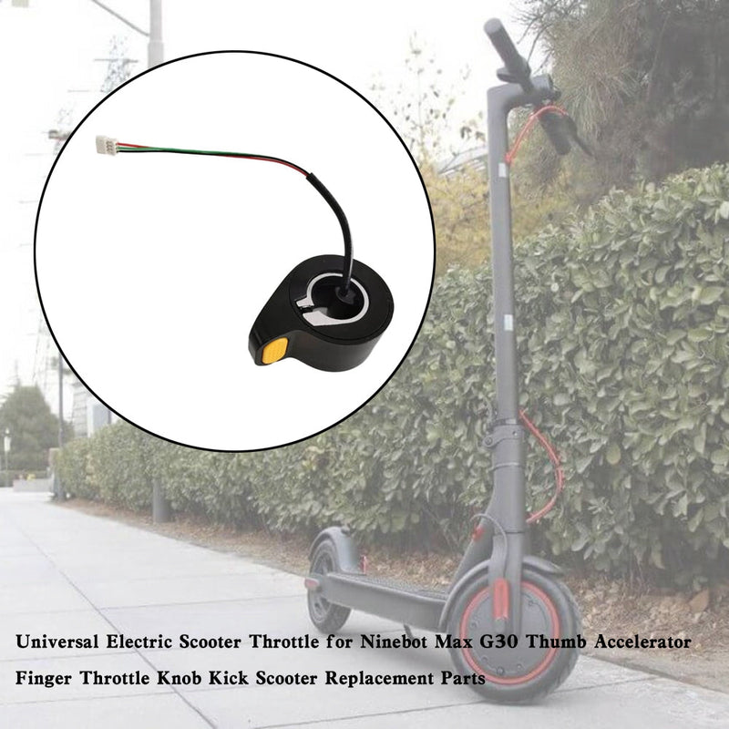 Acelerador de polegar para scooter elétrico para Ninebot MAX G30