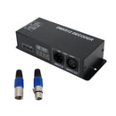 LED RGB DMX 512 Controller Dekoder Dimmer 3Channels 24A 3x8A Strip Light