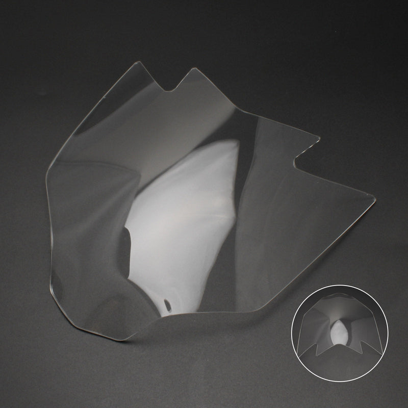 Beskyttelsesdeksel for frontlyktglass, egnet for Yamaha Fz-S Fz S 150 17-19 Smoke Generic