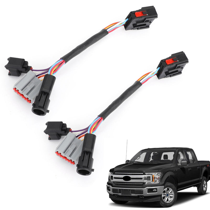 2 x adaptador de espejo adaptador de arnés de cableado para Ford F250-F550 99-07 genérico