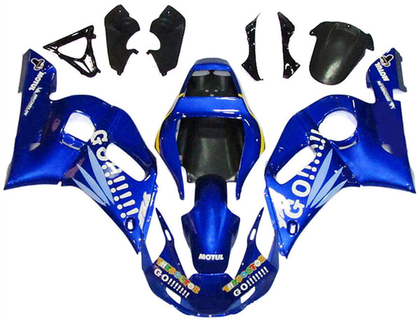 Amotopart kåpesett for Yamaha YZF 600 R6 1998-2002, kropp, plast, ABS