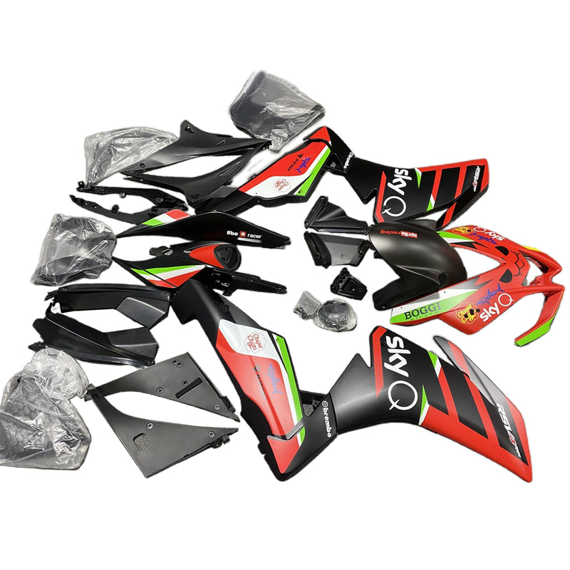 Amotopart Aprilia RSV4 1000 2009-2015 Zestaw owiewek, korpus, plastik, ABS