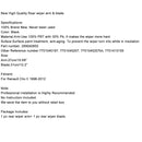 Heckscheibenwischerarmblatt-Set für Renault Clio II 1998–2012 Generic