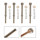 4X Vergaser-Umbausatz Leerlaufschraube Zündkerze passend für 90-06 Big Twin 27006-88