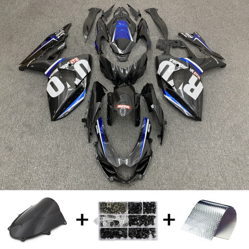 Amotopart Suzuki GSXR1000 2017-2023 K17 kåpesett Body Plastic ABS