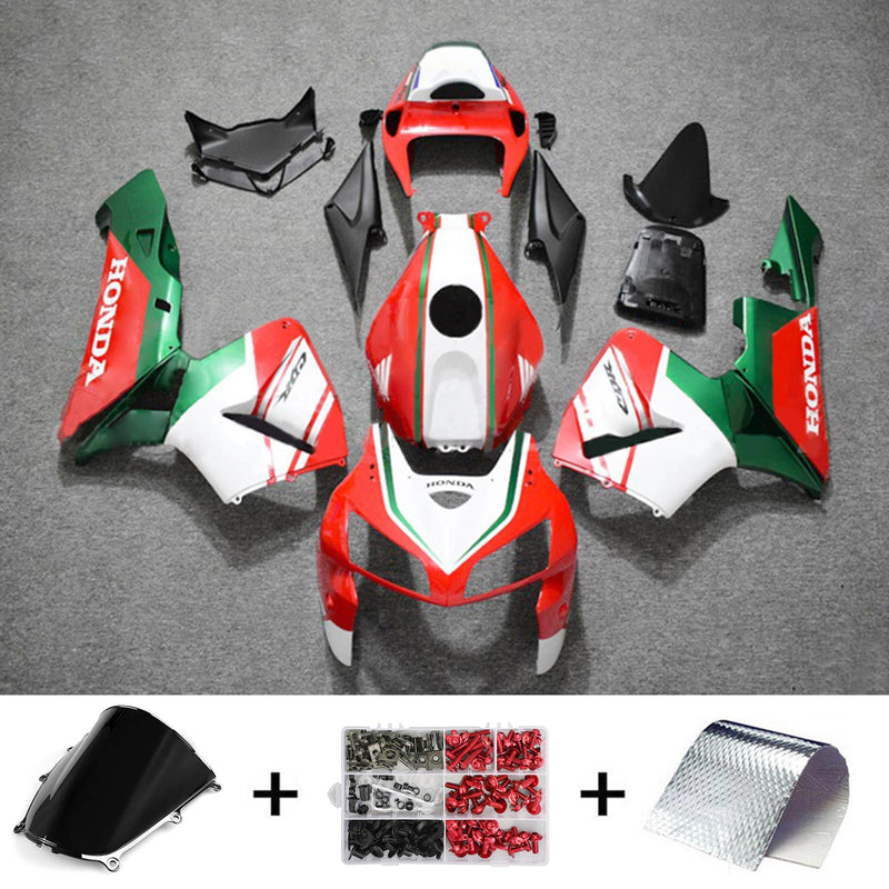 Amotopart Honda CBR600RR 2005-2006 F5 Zestaw owiewek Nadwozie Plastik ABS