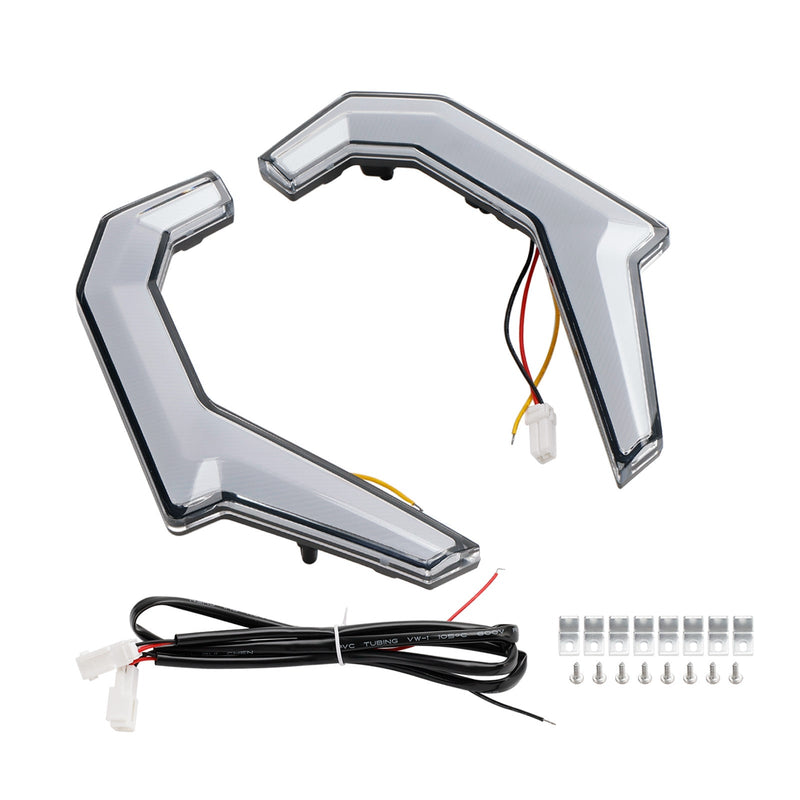 Światła akcentujące UTV Turn Signal Fang dla Polaris RZR XP 4 1000/S 4 900 2014-2020