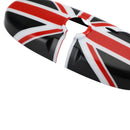 Union Jack UK Flag bakspejlsdæksel til MINI Cooper R55 R56 R57 Sort/Rød