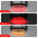 Motocyklové zadní brzdové směrové světlo pro Honda CBR 600RR 2007-2012 Red Generic