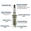 2010-2018 Buick Enclave Chevrolet Traverse 6 Tennspole 6 tennplugg UF569 12590990 Fedex Express