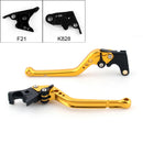 Dlouhé páčky spojky brzdy vhodné pro Z750 2007-2012 Z800 2013-2014 černá generic