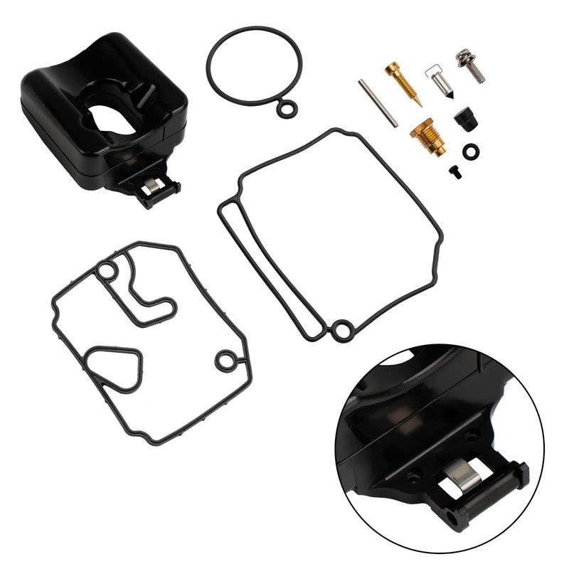 Kit de conversión de carburador adecuado para motor fueraborda Yamaha de 2 tiempos, 40 HP y 50 HP