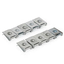 10 x Fairing Clips M6 6mm Body Panel Spire Clip Motorsykkel Speed ​​​​Clips U Nut Generic