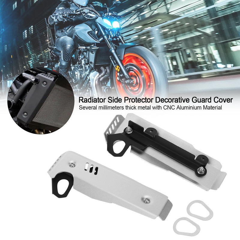 Funda protectora de protección lateral del radiador para Yamaha MT-07 FZ-07 2021-2022 Genérico