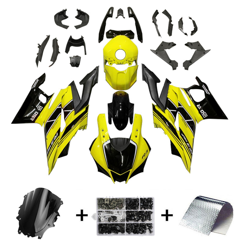 2022-2023 Yamaha YZF-R3 R25 Kit de carenado de inyección Cuerpo Plástico ABS