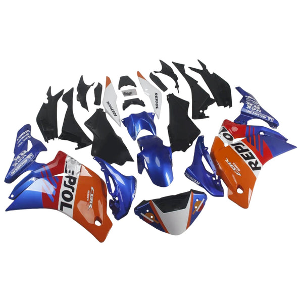 2011-2015 Honda CBR250R Ruiskutussuojasarja Kori muovinen ABS