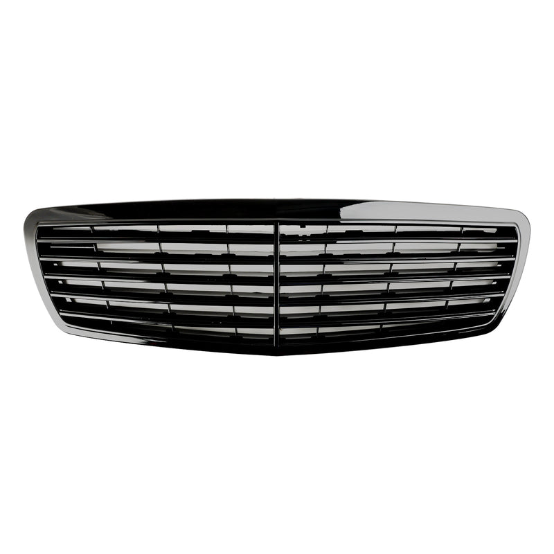 Främre grill passar Mercedes-Benz E-klass W211 E320 E350 E55 AMG 2002-2006