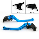 Dlouhé páčky spojky brzdy vhodné pro Z750 2007-2012 Z800 2013-2014 černá generic