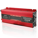 Bilstrømomformer Inverter DC 12V til AC 220V LCD 2000W transformator LED-skjerm