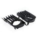 2 Stück Stoßstange Nebelscheinwerfer Kühlergrill Zierblende passend für Toyota Prius 2004–2009 05 06 07 08 schwarz generisch