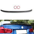 Bakspoilervinge M4 type egnet for BMW F30 3 Series 12-18 Carbon Style Generic