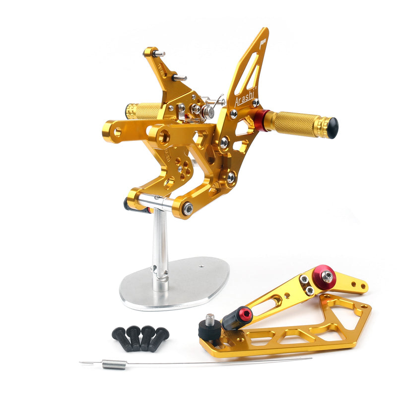 Yamaha YZF R1 2015 CNC Racing System podnóżków Zestaw tylnych podnóżków Generic