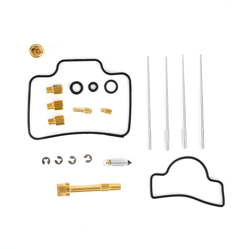 Kit de reparo de reconstrução de carburador 2X compatível com Yamaha YFZ450 2004-2009 genérico