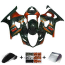 Conjunto de carenagens de injeção Suzuki GSX R 1000 K3 2003-2004, corpo, plástico, ABS