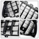 Mercedes Benz Classe A W177 Grade dianteira estilo GT 2019-2021 preta