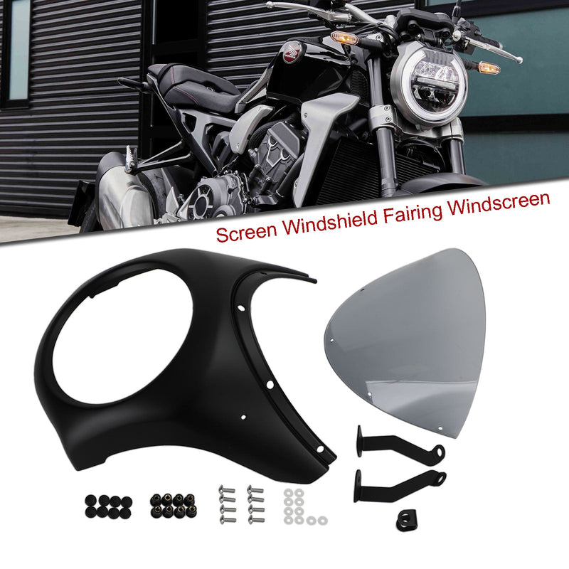 Przednia szyba reflektora Fairing dla Honda CB1000R CB650R 2019-2021 B Generic