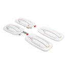 Silverado 1999-2007 4dílná bílá lakovaná sada venkovní kliky dveří 19356468, 19356470, 19356469, 19356467